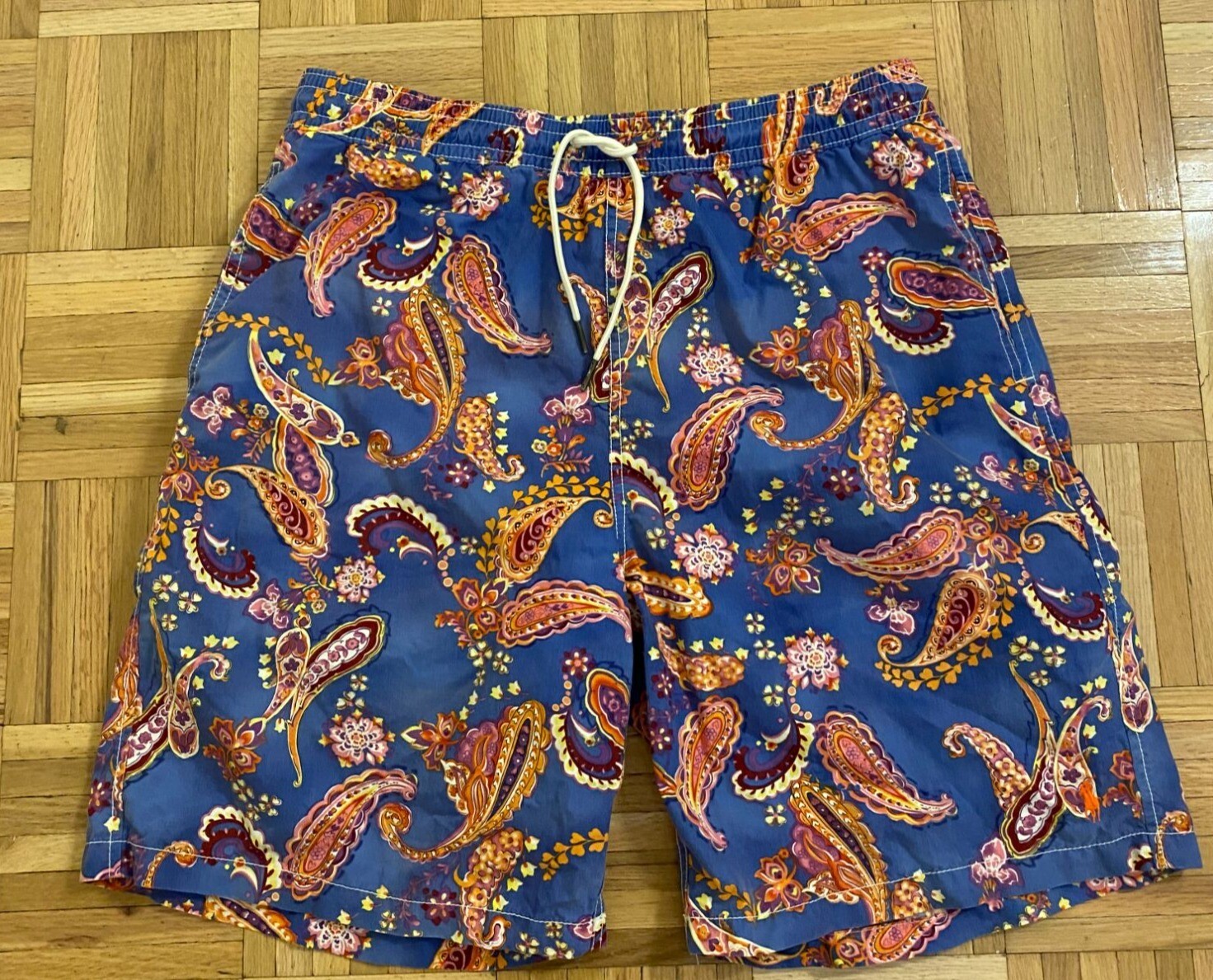 Vintage Polo Ralph Lauren Bathing Suit Paisley All Ov… Gem