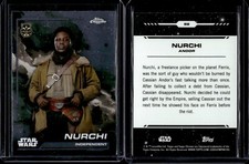2024 Topps Star Wars Chrome Base Debut Edition #92 Nurchi