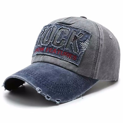 CAPPELLO BERRETTO baseball snapbacK ricamato in cotone effetto vintage regolabil - Foto 39 di 84