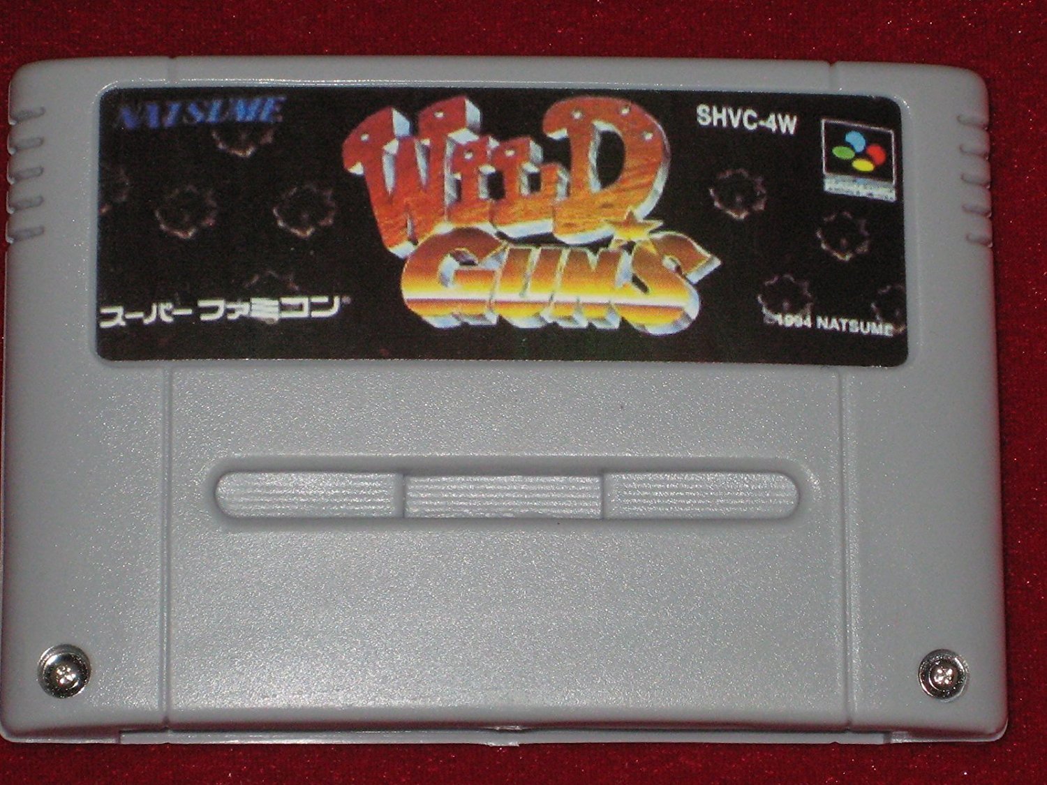 SFC WILD GUNS SNES Japan Nintendo jp
