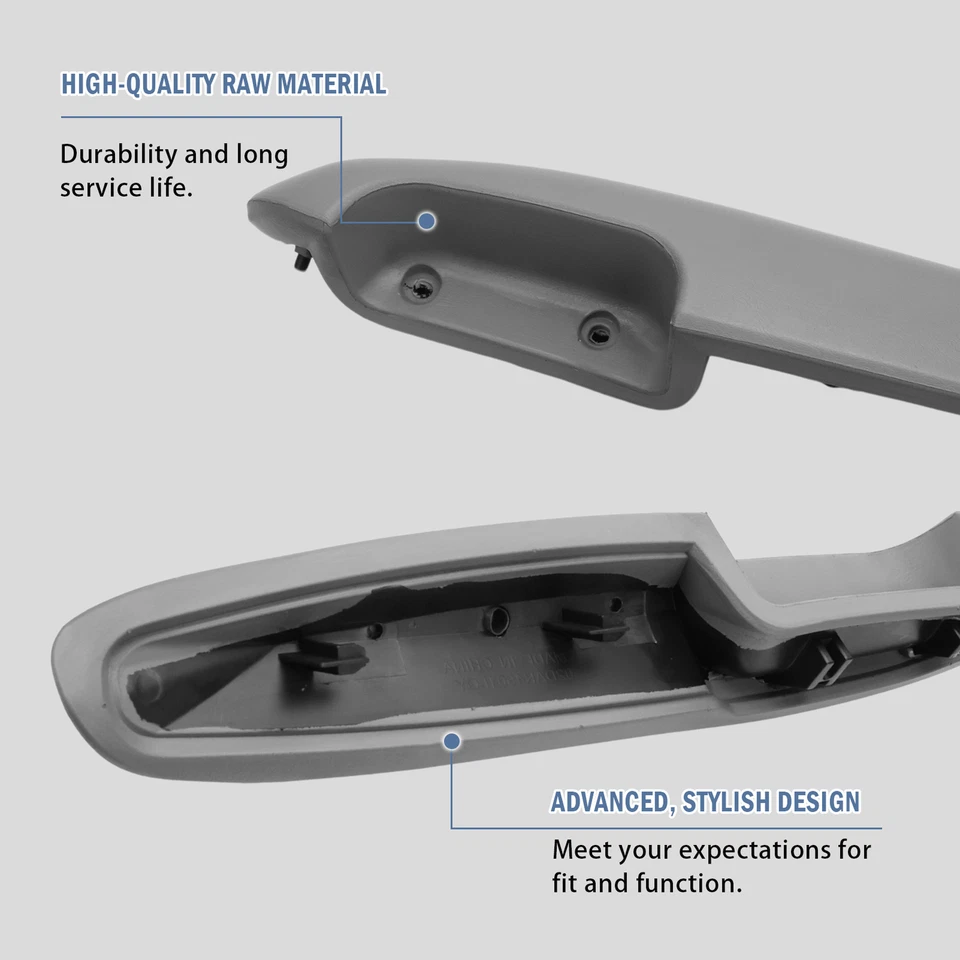 1 PAIR DOOR ARMREST FOR 1995-2002 CHEVY GMC C/K PICKUP SILVERADO SUBURBAN PADDED - Image 4 of 4