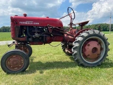195 Farmall Cub IH NICE tractor 1pt quick hitch drawbar weights runs good