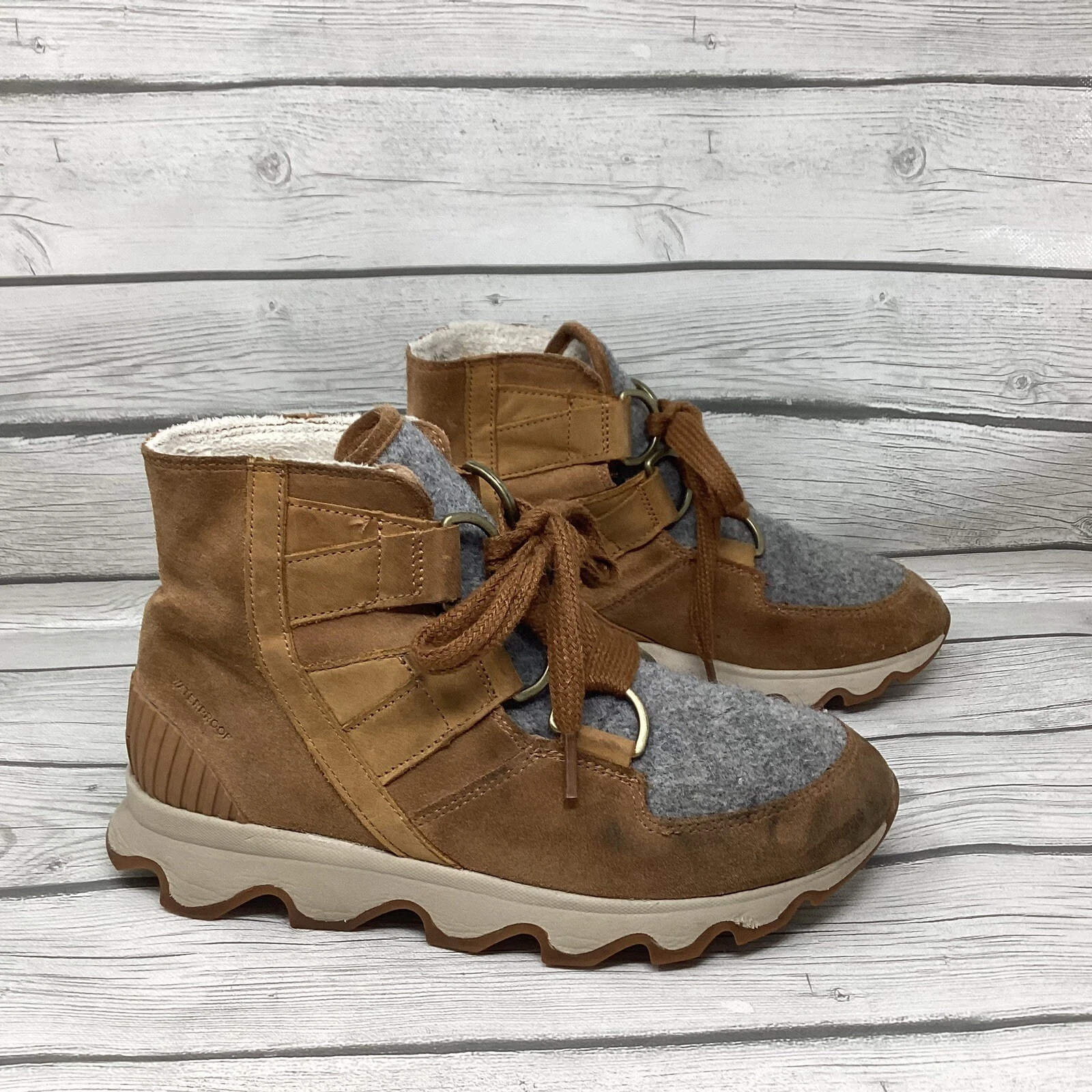 sorel kinetic impact caribou waterproof sneaker bootie boots