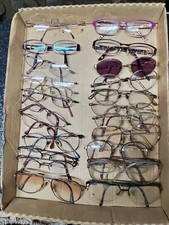 LOT OF 24 MIXED COLLECTION VINTAGE AND CONTEMPORY EYEGLASSES