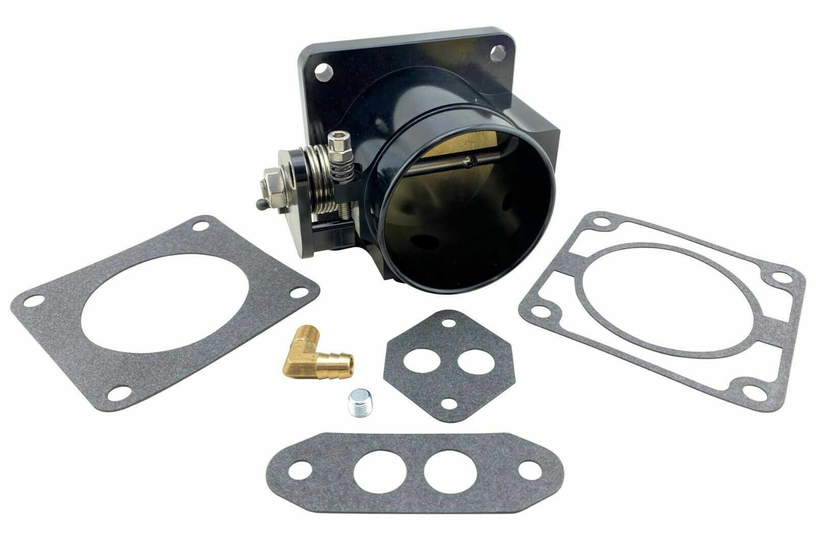 Hi Flow Billet 75mm Intake Throttle Body for 198693 Mustang GT SVT