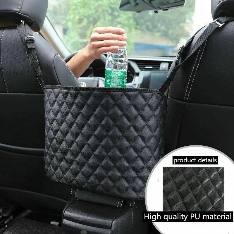 Car Net Pocket Handbag Holder Organizer Between Car Seat Side