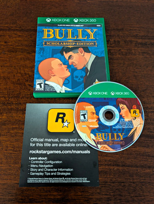 Bully: Scholarship Edition Xbox 360/Xbox One, Complete, Tested and working!