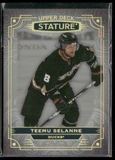 2022-23 Upper Deck Stature Teemu Selanne #3 Anaheim Ducks