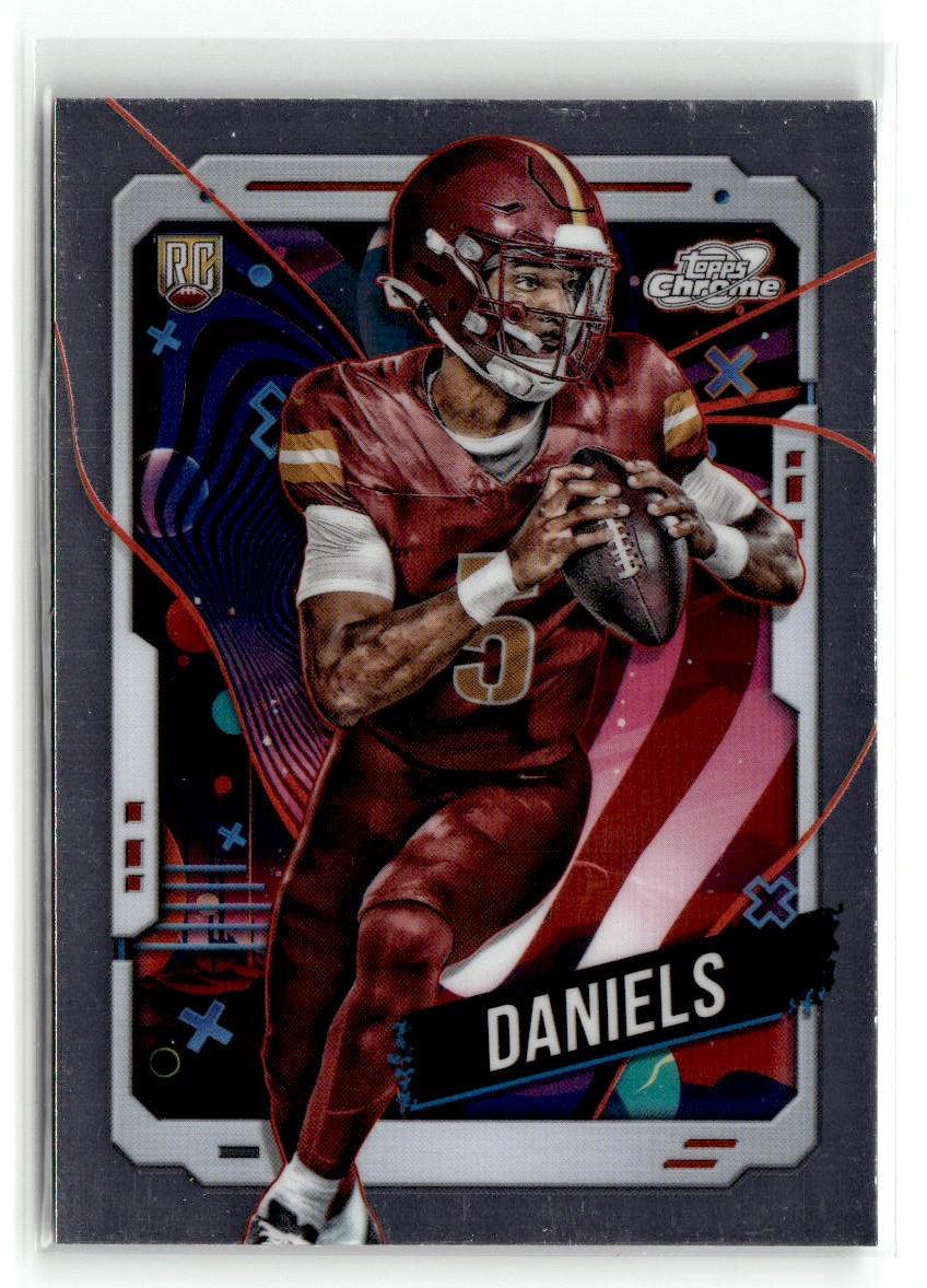 2024 Topps Chrome Cosmic #196 Jayden Daniels