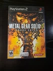 Metal Gear Solid 3 Snake Eater(PlayStation 2) CIB