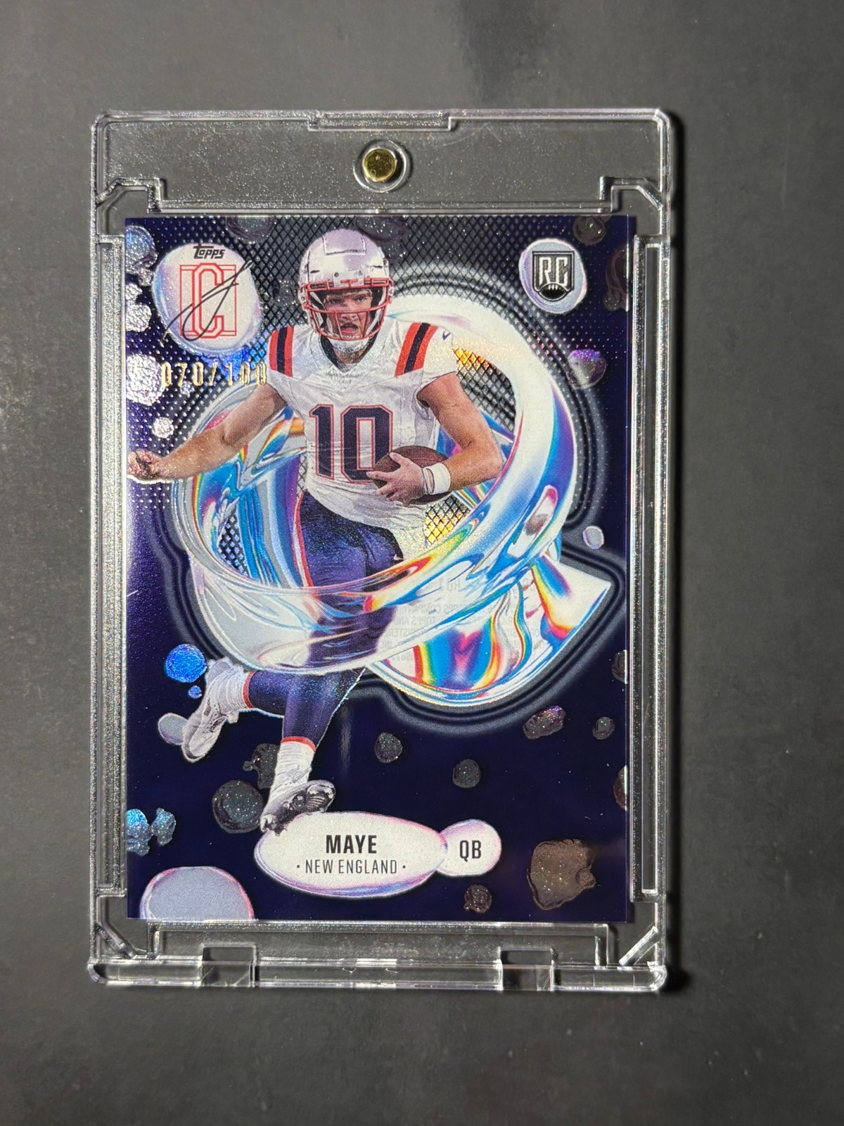 🔥DRAKE MAYE 2024 Topps Signature Class Fluidity Purple SP RC /100 #CASE HIT!🔥