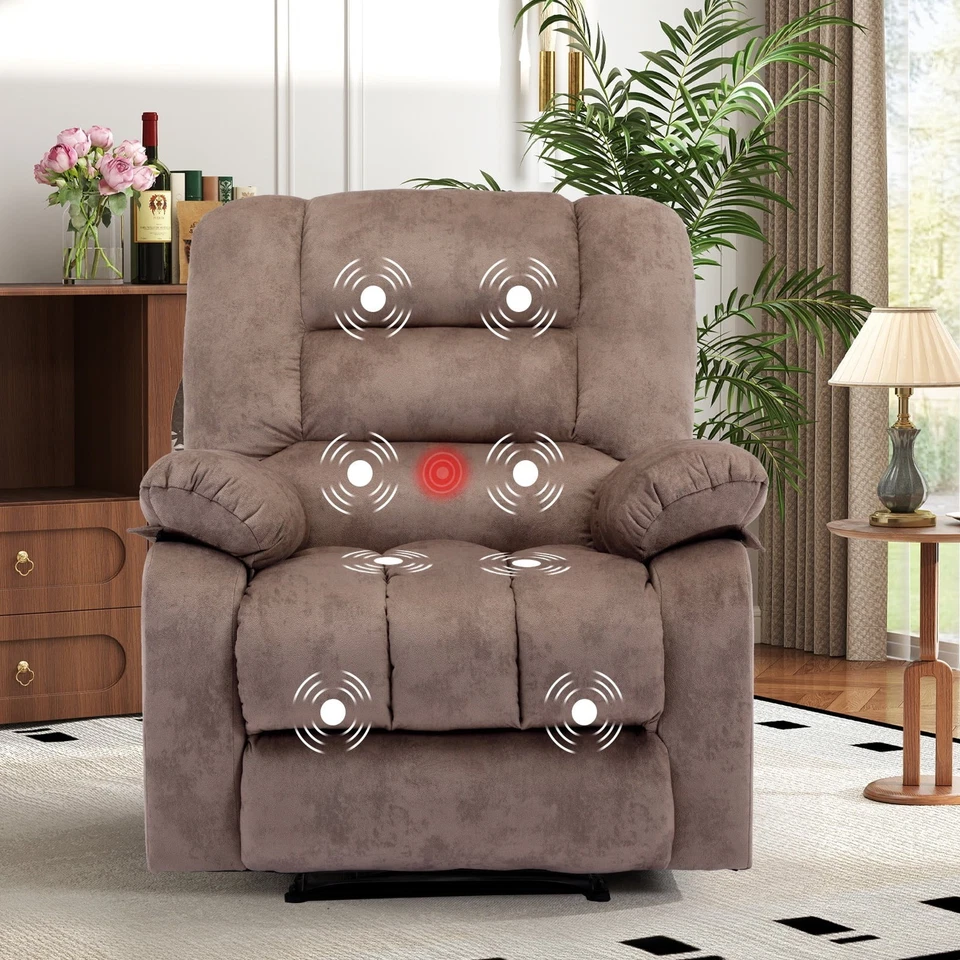 Silla reclinable de masaje CANMOV con calor y vibración Foto 4 de 4