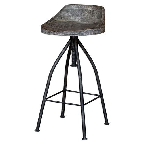 Uttermost 25726 Kairu 16"W Farmhouse Industrial Adjustable - Grey - Picture 1 of 4
