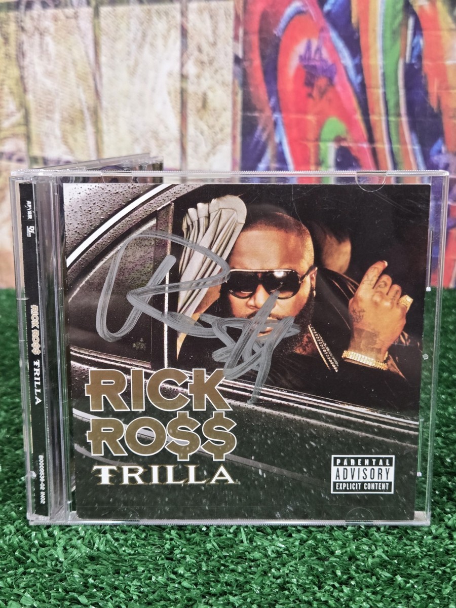 Trilla by Rick Ross (CD, 2008) Autographed Rick Ross CD