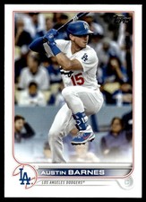 2022 Topps Series one Austin Barnes Los Angeles Dodgers #420