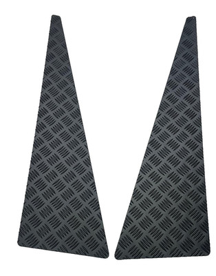 INEOS GRENADIER WING TOP ABDECKUNGEN/SCHUTZ ALUMINIUM RIFFELBLECH SCHWARZ