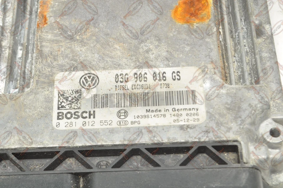 SKODA SUPERB I 1.9 TDI 105CV Centralina Motore 03G906016GS - Immagine 2 di 4