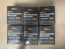 6 Pack Reus Research NR900 NAD+ Anti-Aging Supplement Skin Energy & Focus 80 ct