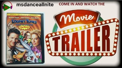 Looney Tunes: Back in Action [2003] (DVD, 2004) Brendan Fraser, Steve Martin