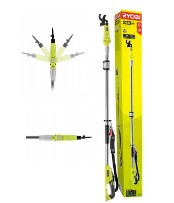 Ryobi Akku-Telesekop-Astschere Gartenschere 18V bis 32mm Schultergurt RY18PLA-0