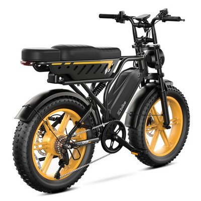 Peak 1500W Electric Off-Road Bike 32MPH 20-Inch Full Suspension E-Motorcycle NEW