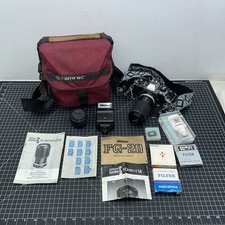 Vintage Nikon FG-20 35mm Camera With Zoom Lens, 75 150mm Series E Accessories