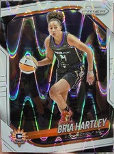 2025 Panini Prizm WNBA - Bria Hartley #86 White Seismic Prizm