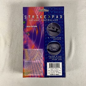 Nyko Strike Pad Saturn-8 Controller Sega Saturn Gamepad With Box CIB #2