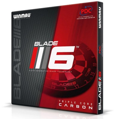 Winmau(ウィンモウ) Blade6 Carbon Triple Core WINMAU BLADE 6 TRIPLE CORE CARBON DARTBOARD | eBay