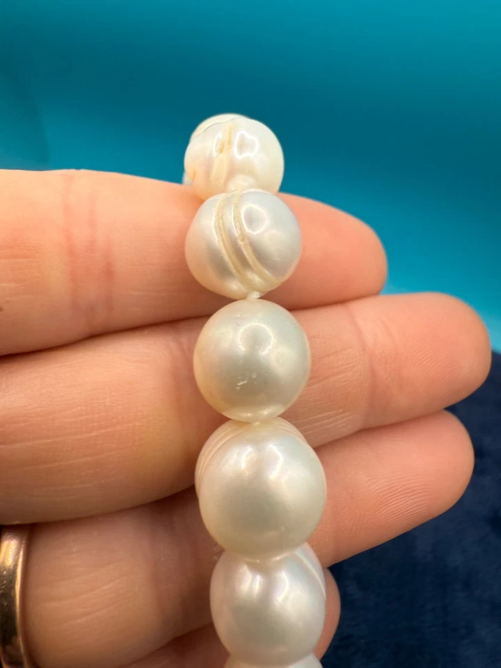 Collar de perlas de agua dulce Honora clásico 21" Foto 3 de 4