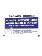 Tower Hobbies Power 400 AC/DC Quick Charger Built-In Electronic Timer RC