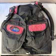 Sea Pro Womens Size Small Scuba Diving Gear Vest black and pink water sports USA