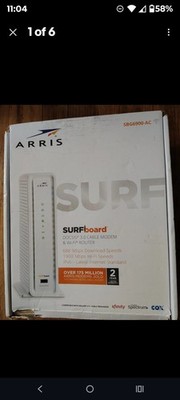 Arris SURFboard SBG6900-AC DOCSIS 3.0 Cable Modem and Wi-Fi Router Open Box New