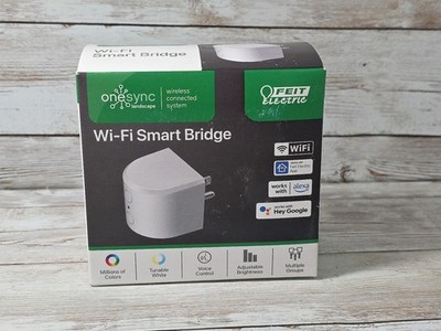 Feit Electric OneSync Landscape WiFi Bridge to Feit App Control 120-Volt Plug