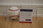 Max Scherzer Autographed OMLB Baseball PSA COA