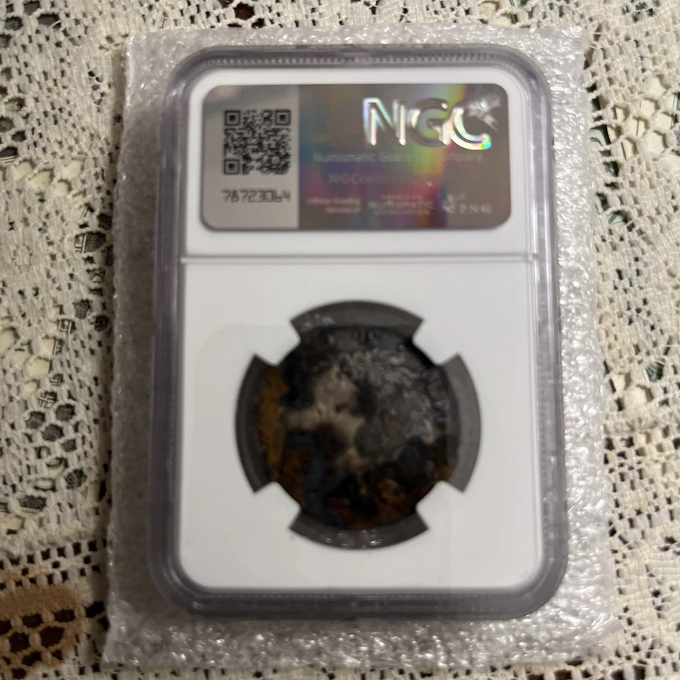 1855-SO Chile 50 Centavos PCGS S.S. Centroamérica Naufragio Tesoro Foto 3 de 4