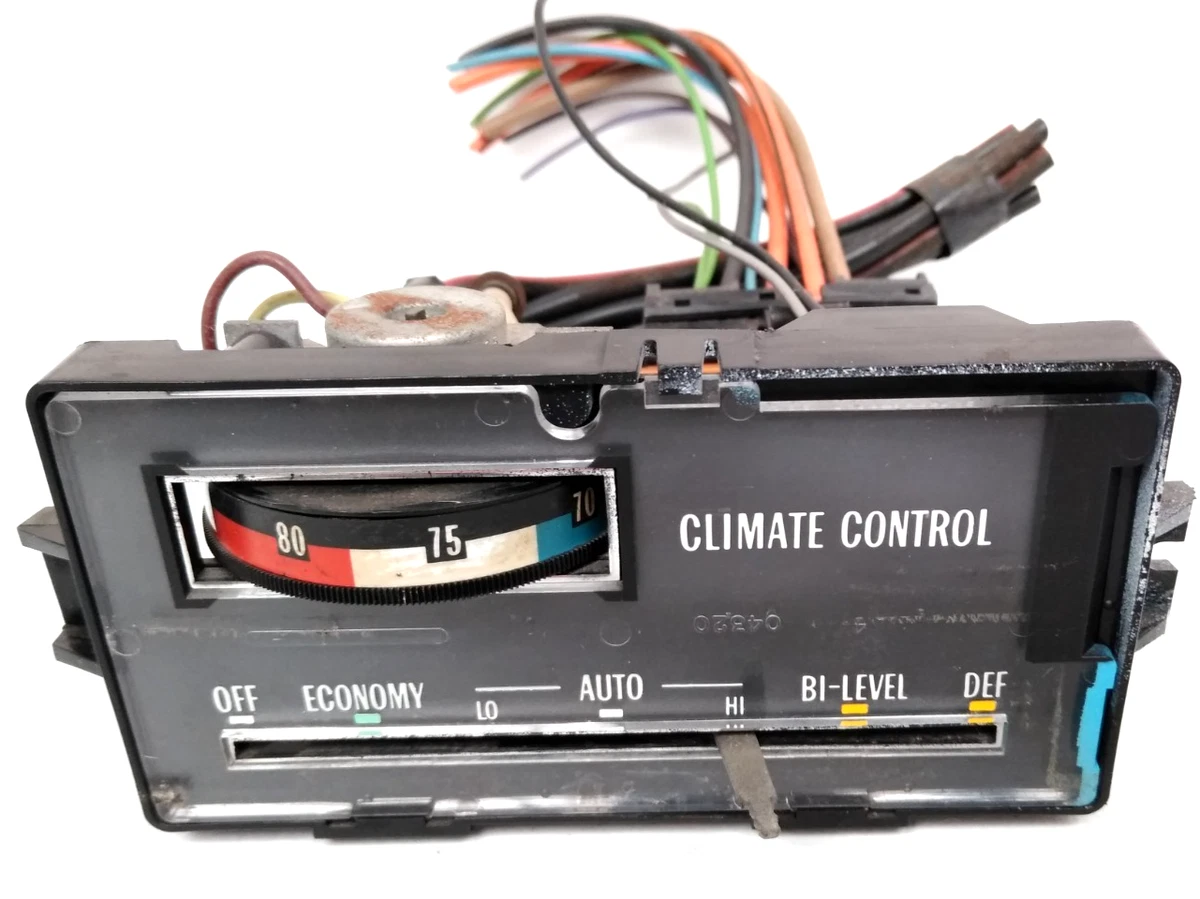 Genuine OEM HVAC Controls & Control Units for Cadillac Fleetwood