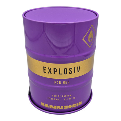 Rammstein Explosiv For Her 1 x 100ml Eau de Parfum EdP Spray for woman - Neu OVP