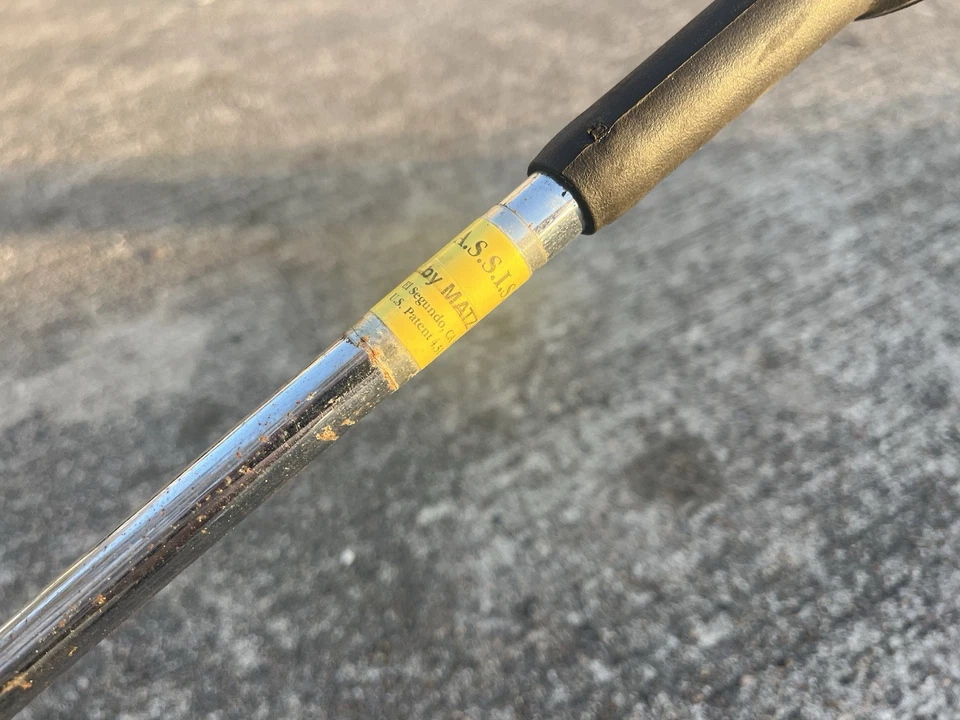 Grip Is Worn A.S.S.I.S.T. by Matzie Golf ASSIST Club Training Aid Swing RH 38" - Image 4 of 4