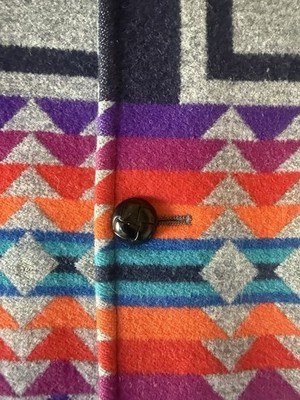 Vintage Men's Pendleton Beaver State Harding Print Wool blend Coat