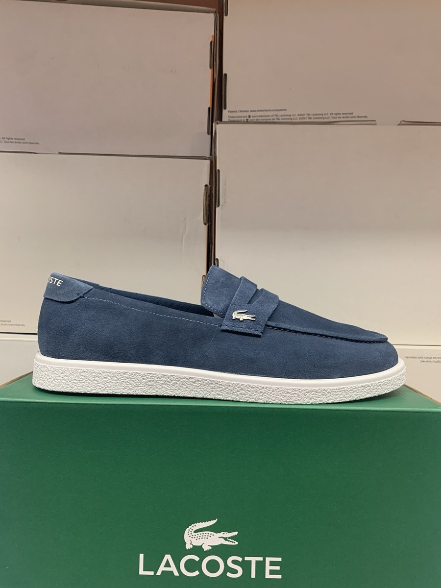 New Lacoste Men\'s Cochet 125 1 CMA Suede Slip Ons Size 8.5 Lacoste Cochet Suede Slip Ons | Shopbop main image 2