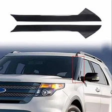 For Ford Explorer 2011-2019 Exterior Windshield Pillar Trim Moulding Panel Cover