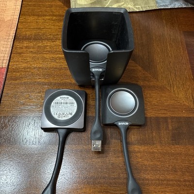 Set of 3 Barco ClickShare USB Conferencing Button Switch R9861500D01 w/ Holder