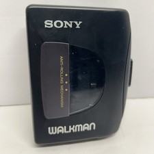 SONY Walkman WM-EX10 Cassette Player AM/FM Radio New Belt Works Cleaned