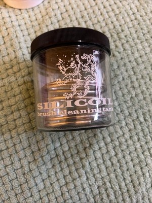 The Lion Company Brush Cleaning Tank Oil Paintbrush Jar