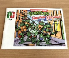 Teenage Mutant Ninja Turtles Dimension Xescapade PG Tips Card Set Complete 1990