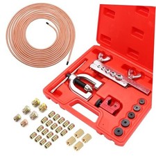 25 ft 3/16inch Copper Coated(Includes 24 Fittings 3/16 Inch Gold Brake Line Kit