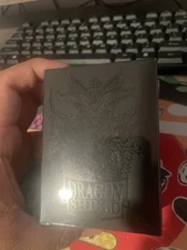 Dragon Shield GENCON Exclusive 2025 Black Gold Standard Card Sleeves 100 ct