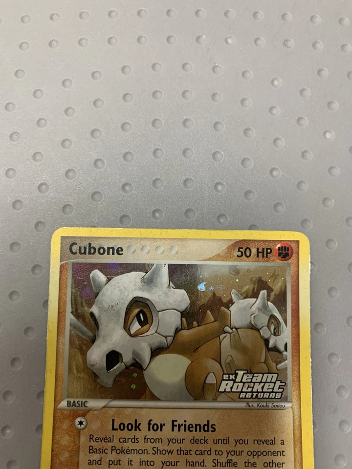 Cubone 51/109 Reverse Holo Stamped 2004 Team Rocket Returns Vintage - Image 2 of 4
