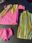 Vintage Barbie Clone Clothes Outfit MOD Dress & Coat Lot HONG KONG 4 Pc